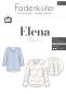 Preview: Papierschnittmuster Damenbluse Elena